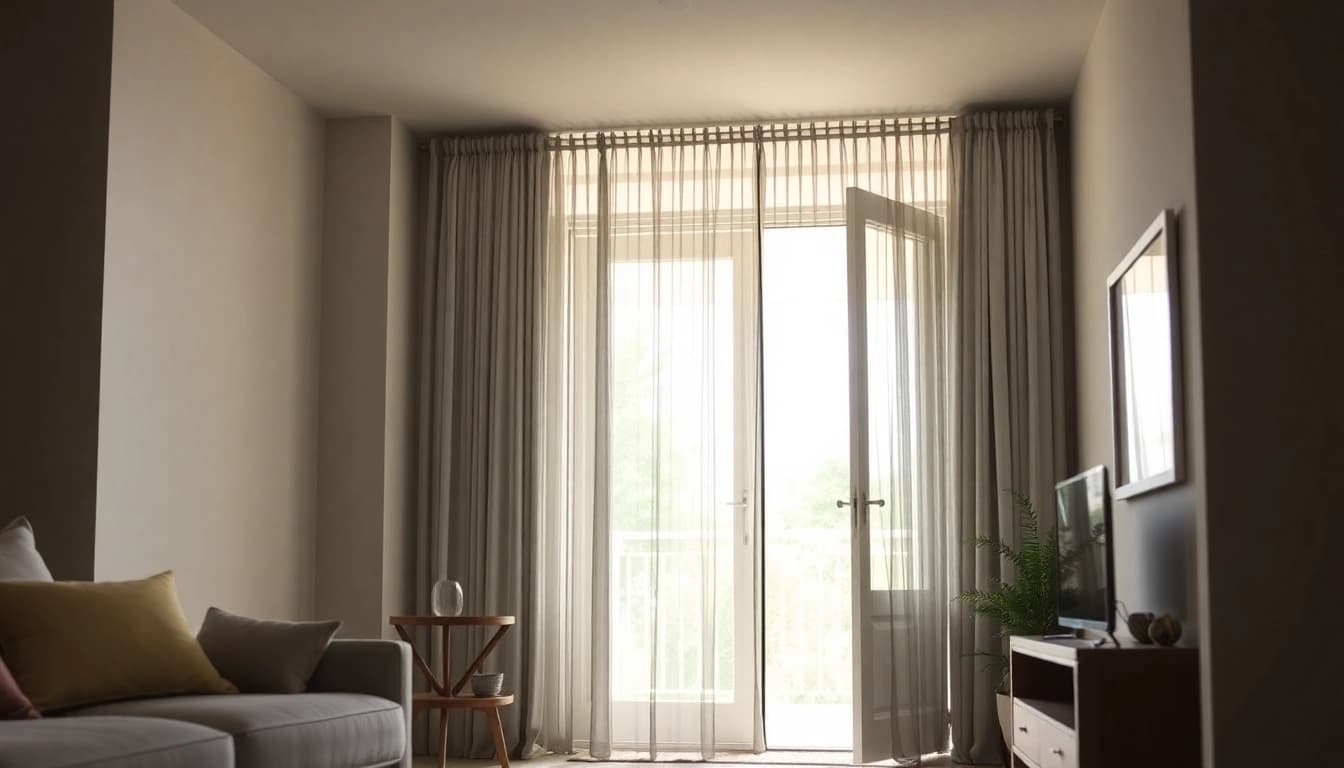 Instala la mosquitera plisada puerta que se adapta de forma elegante a cualquier espacio