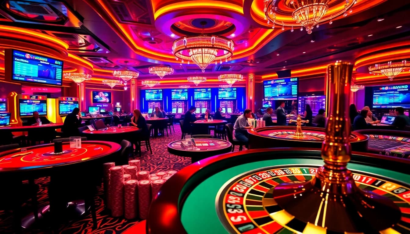 Feel the thrill of winning with 789f as players engage at an exciting casino table.