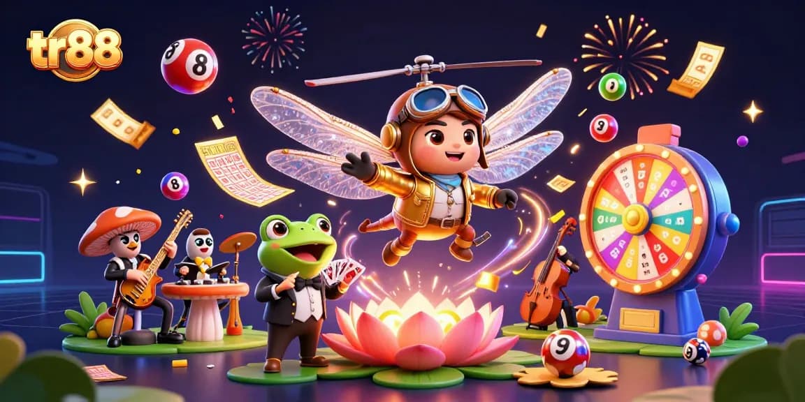 Experience excitement at tr88 with vibrant casino games, dynamic lottery action, and festive celebrations.