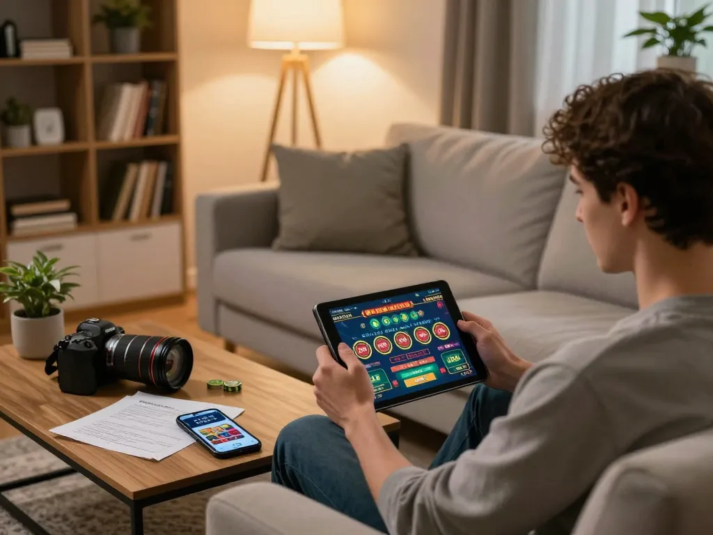 Engaging user experiences on the LC88 app for online casino gaming in a relaxed home setting