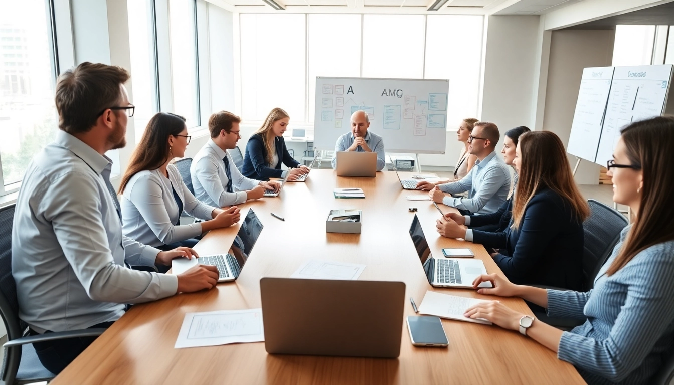 Professionisti discutono linee guida FDA in una riunione di regolamentazione.