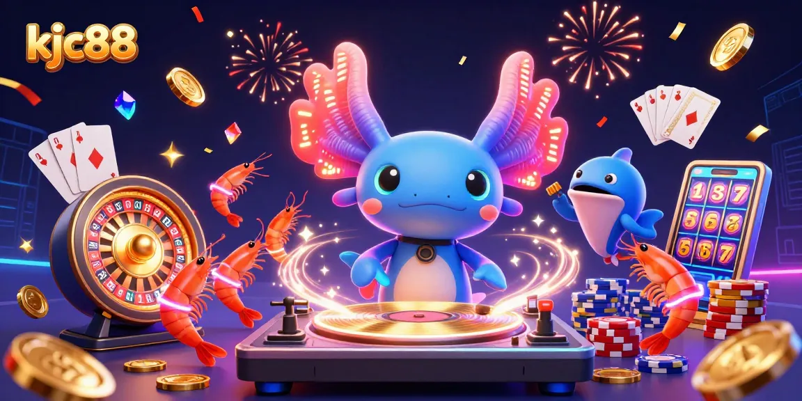 Experience excitement with kjc88, a dynamic online casino scene featuring vibrant characters and rich gaming elements.