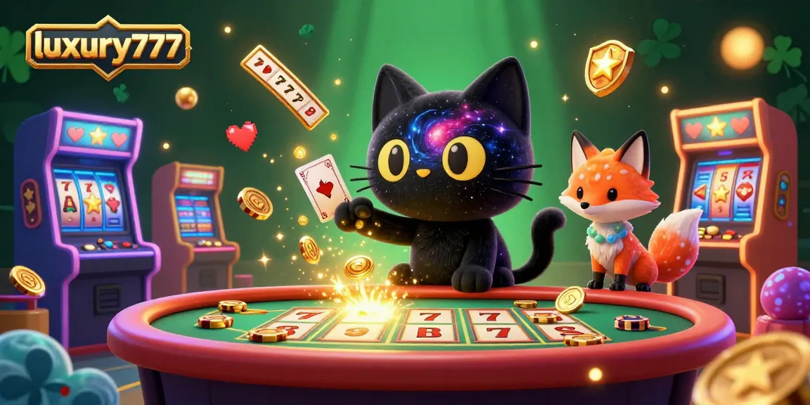 Capture stunning moments while winning at luxury777, a vibrant casino experience with cosmic characters.