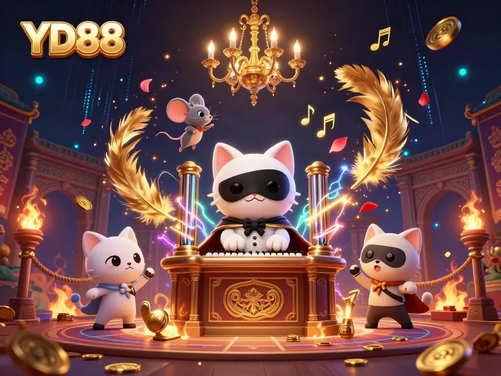 Win big with YD88 at a vibrant online casino with rich 3D elements and dynamic characters.