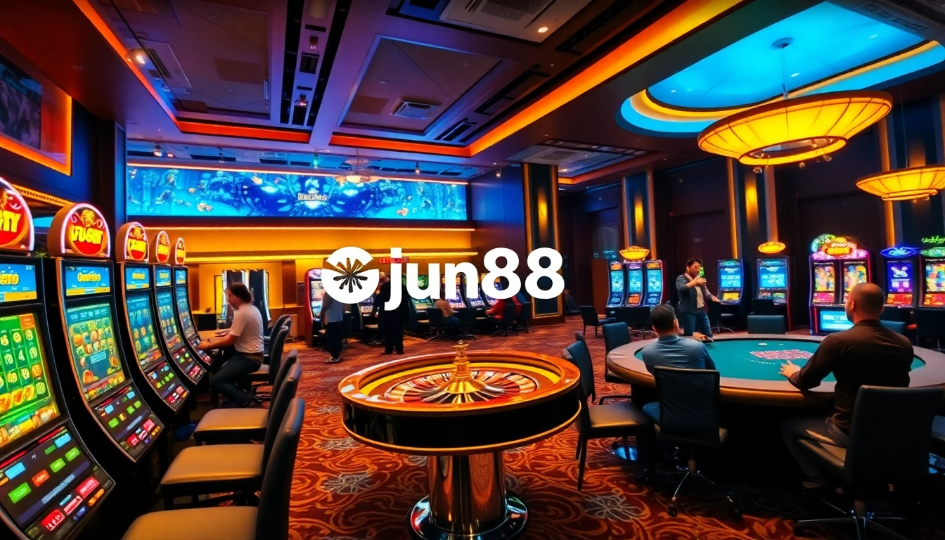Experience thrilling casino excitement at jun88 with vibrant games and professional dealers.