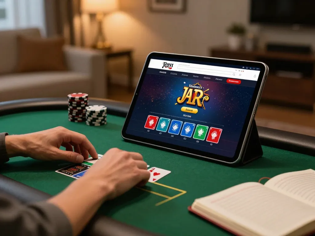 Engaging gaming with KU88 on a tablet while planning winning strategies in a cozy setting.