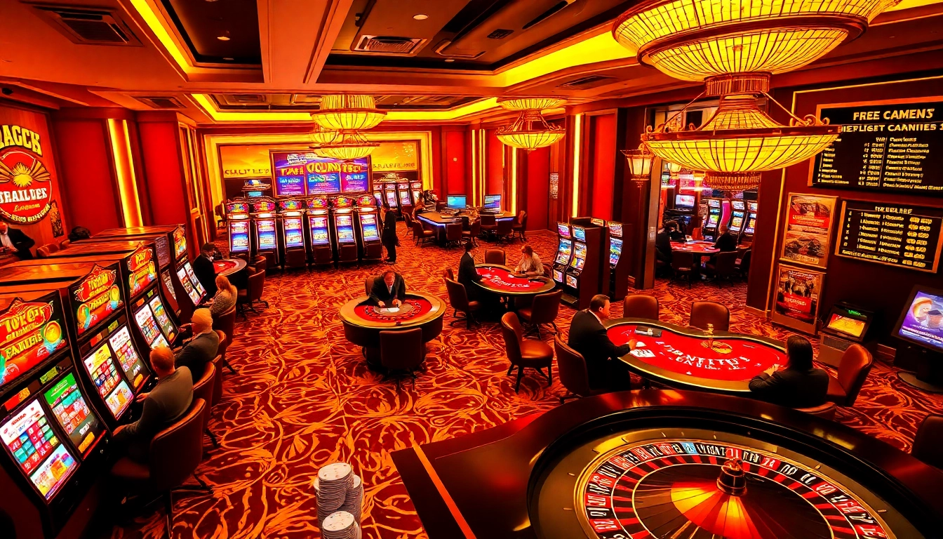 Engage in thrilling casino excitement at F168 with vibrant slot machines and intense poker games.