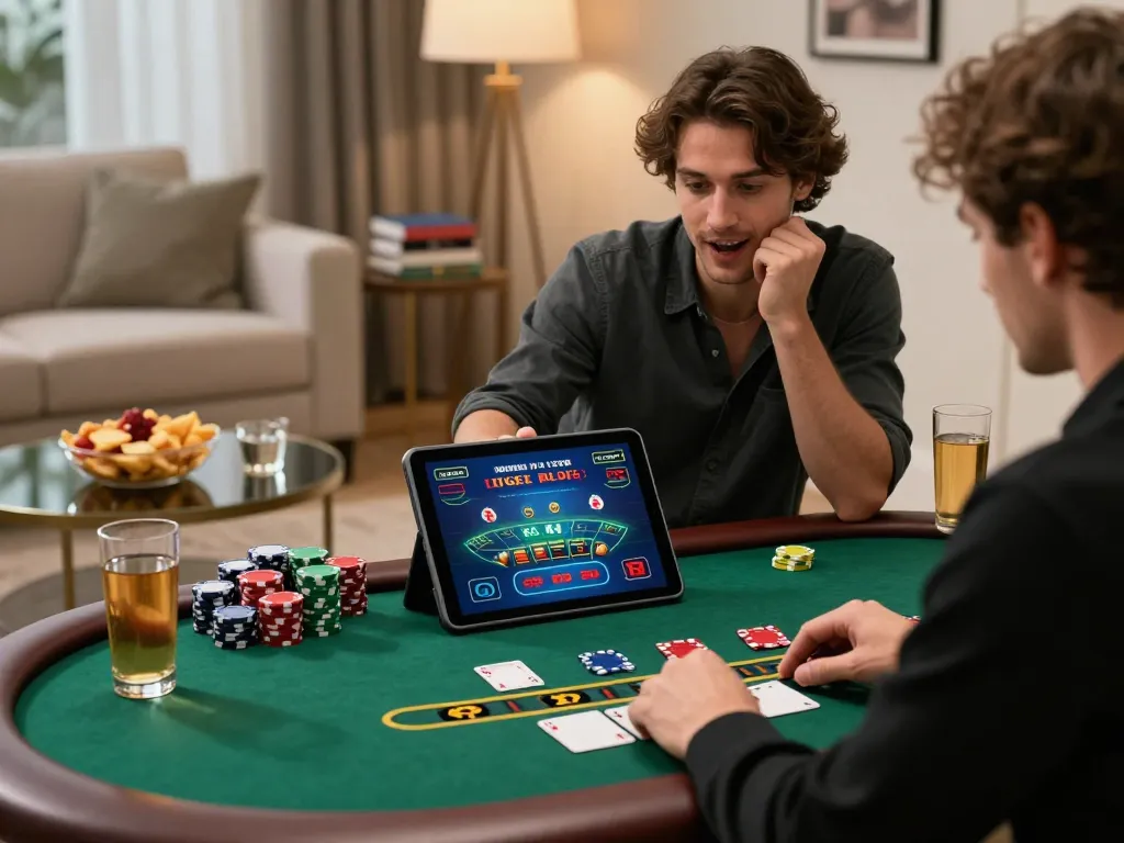 Engaging in live dealer blackjack on https://hitclub.im/ in a cozy atmosphere with strategic gameplay elements.