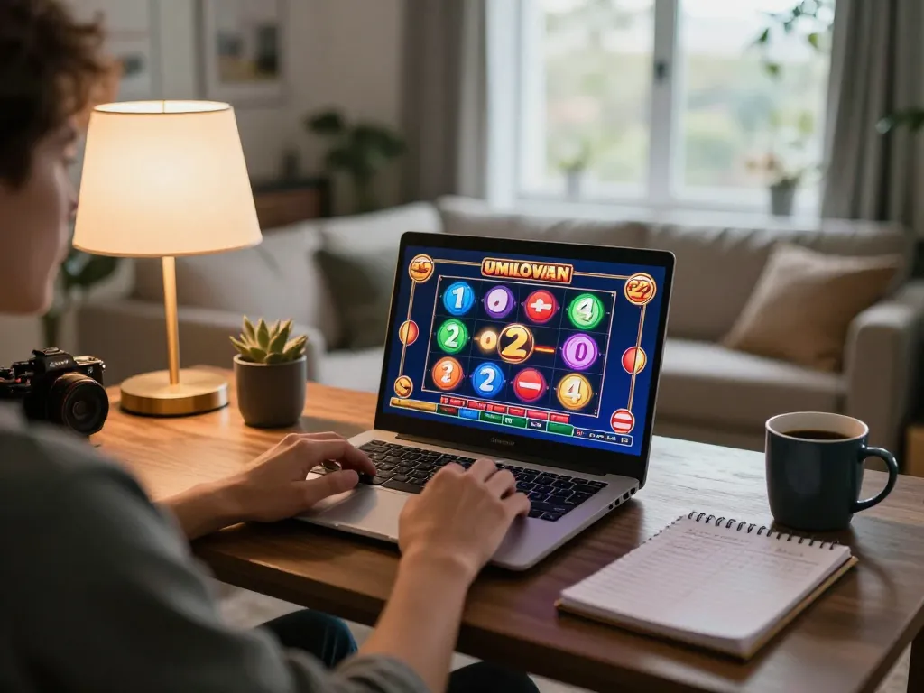 Engaging gameplay at torxentertainment featuring vibrant online slots on the laptop screen