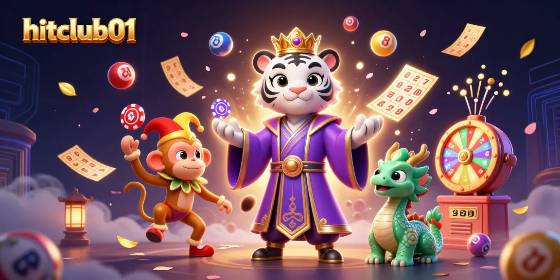 Engage in thrilling entertainment at hitclub01, featuring vibrant games and festive elements.