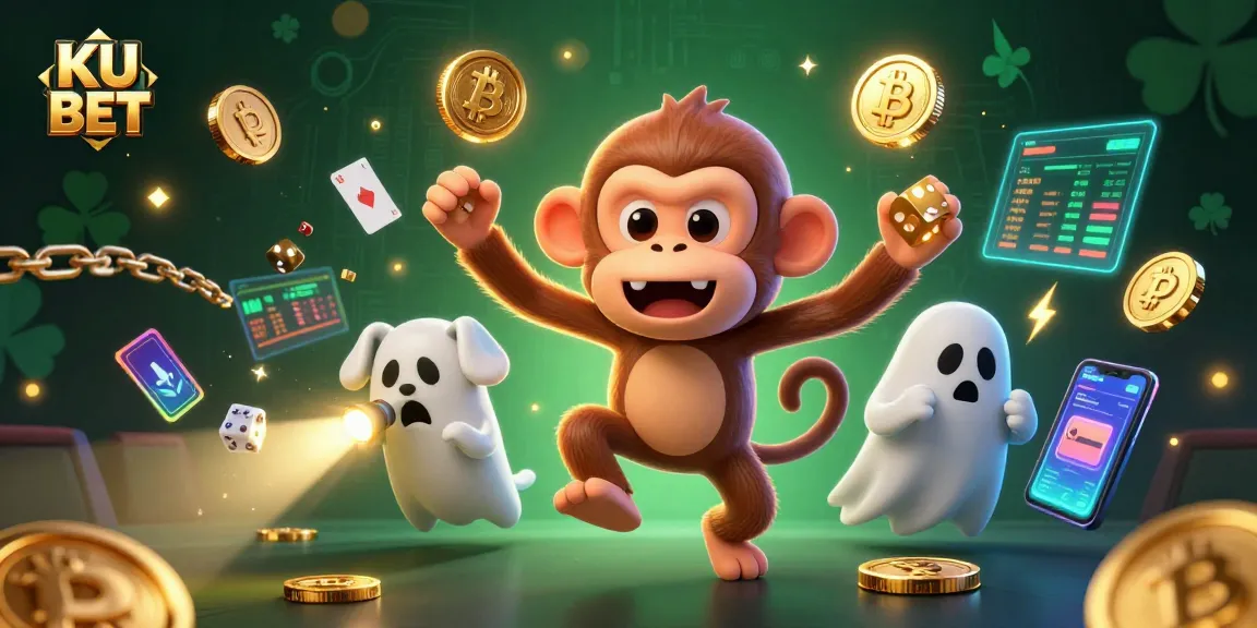 Engage in thrilling games at KUBET as the playful monkey juggles fortune and excitement.