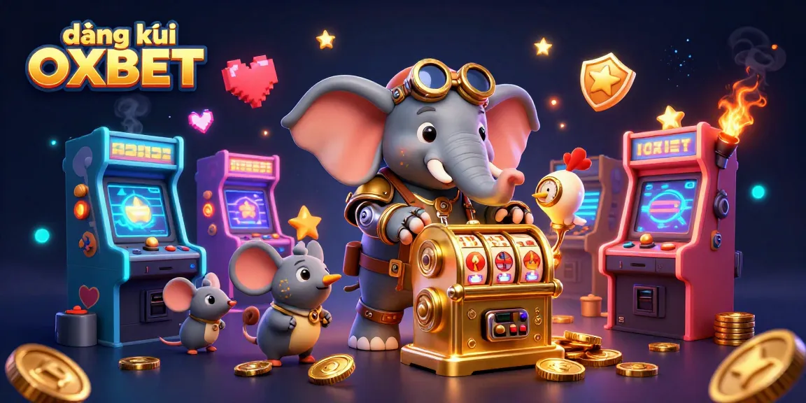 Engage with the exciting world of đăng ký OXBET through a vibrant and dynamic casino-themed scene.