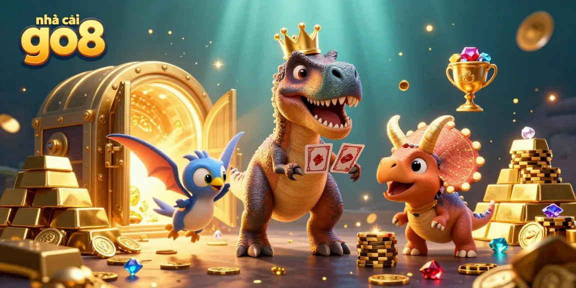 Engage in thrilling gameplay at nhà cái go8 with unique characters and dynamic gold elements.